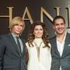 Photo: Fashion designer Marc Bouwer (in suit and tie), si Photo: Fashion designer Marc Bouwer (in suit and tie), si